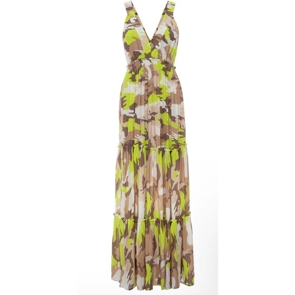 NWT Le Superbe Electric Camo Beach Gown - Picture 3 of 4